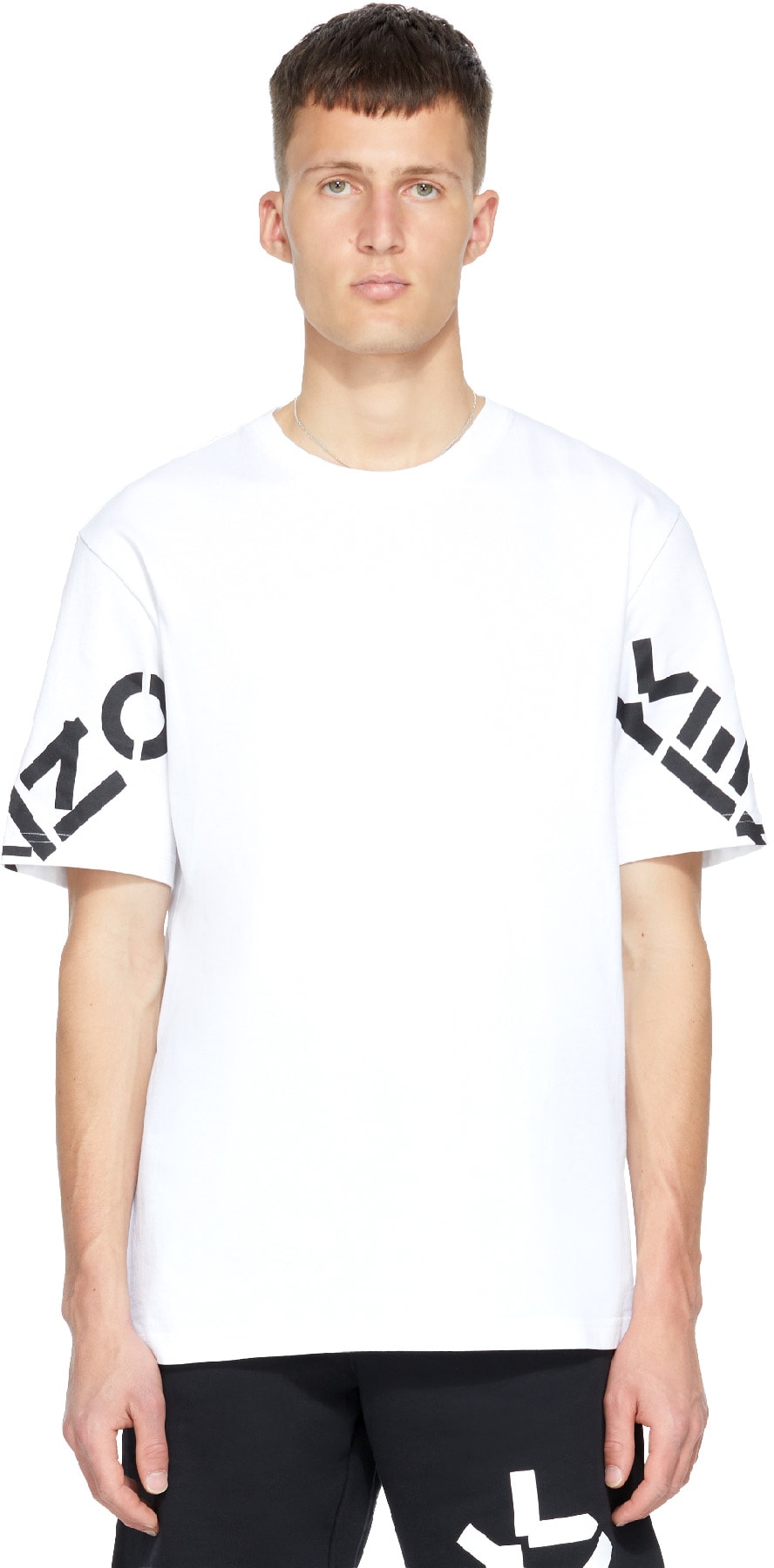 Kenzo: Blanc T-Shirt Kenzo Sport 'Big X' Blanc - 1