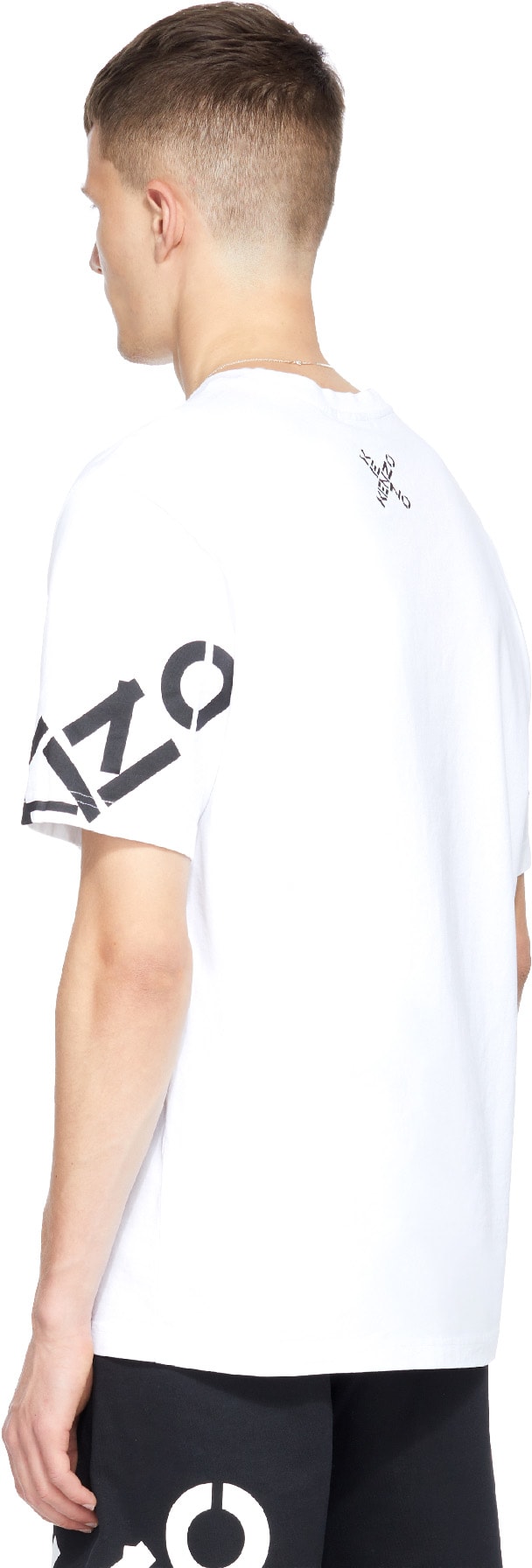 Kenzo: Blanc T-Shirt Kenzo Sport 'Big X' Blanc - 3