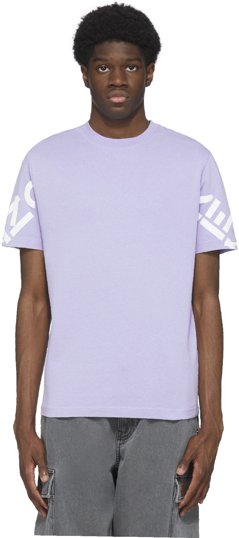 Kenzo: Purple Kenzo Sport 'Big X' T-Shirt - 1