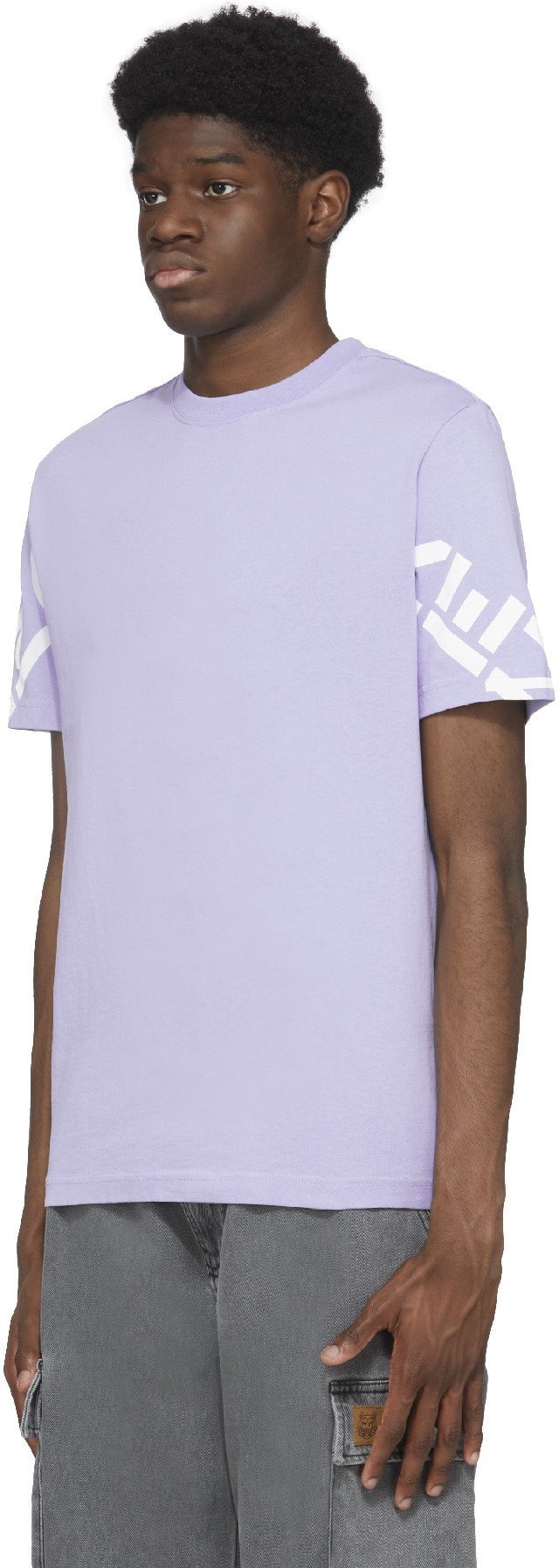 Kenzo: Purple Kenzo Sport 'Big X' T-Shirt - 2