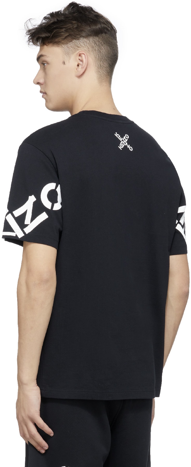 Kenzo: Black Kenzo Sport 'Big X' T-Shirt - 3