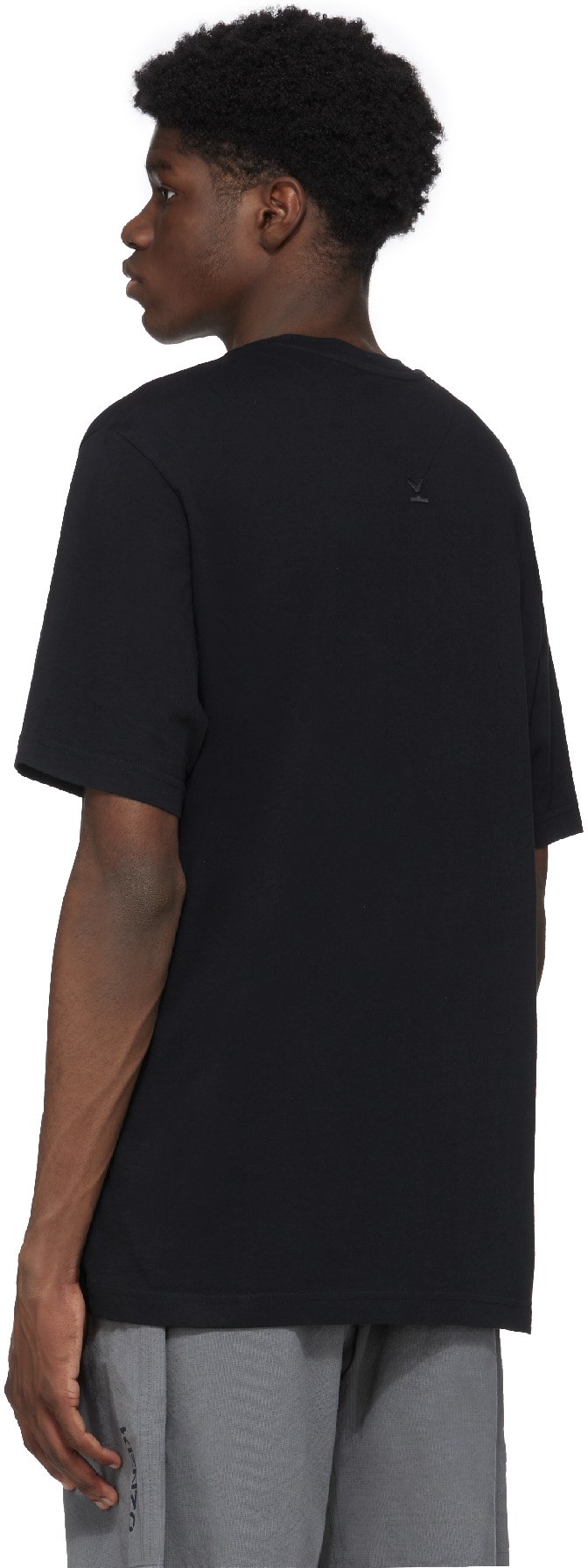 Kenzo: Black 'Daisy and Tulip' T-Shirt - 3