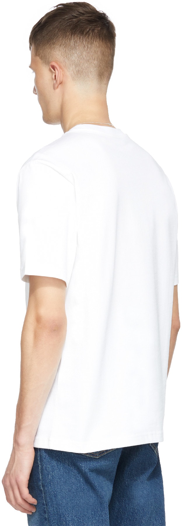 Kenzo: Blanc T-Shirt Matte Brillant Tigre Blanc - 3