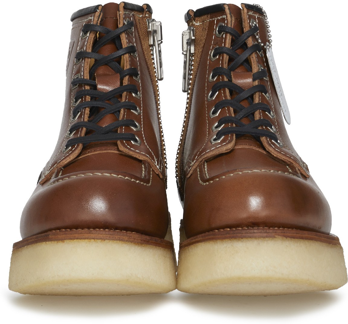 Kenzo: Brown Kenzoyama Ankle Boot - 3