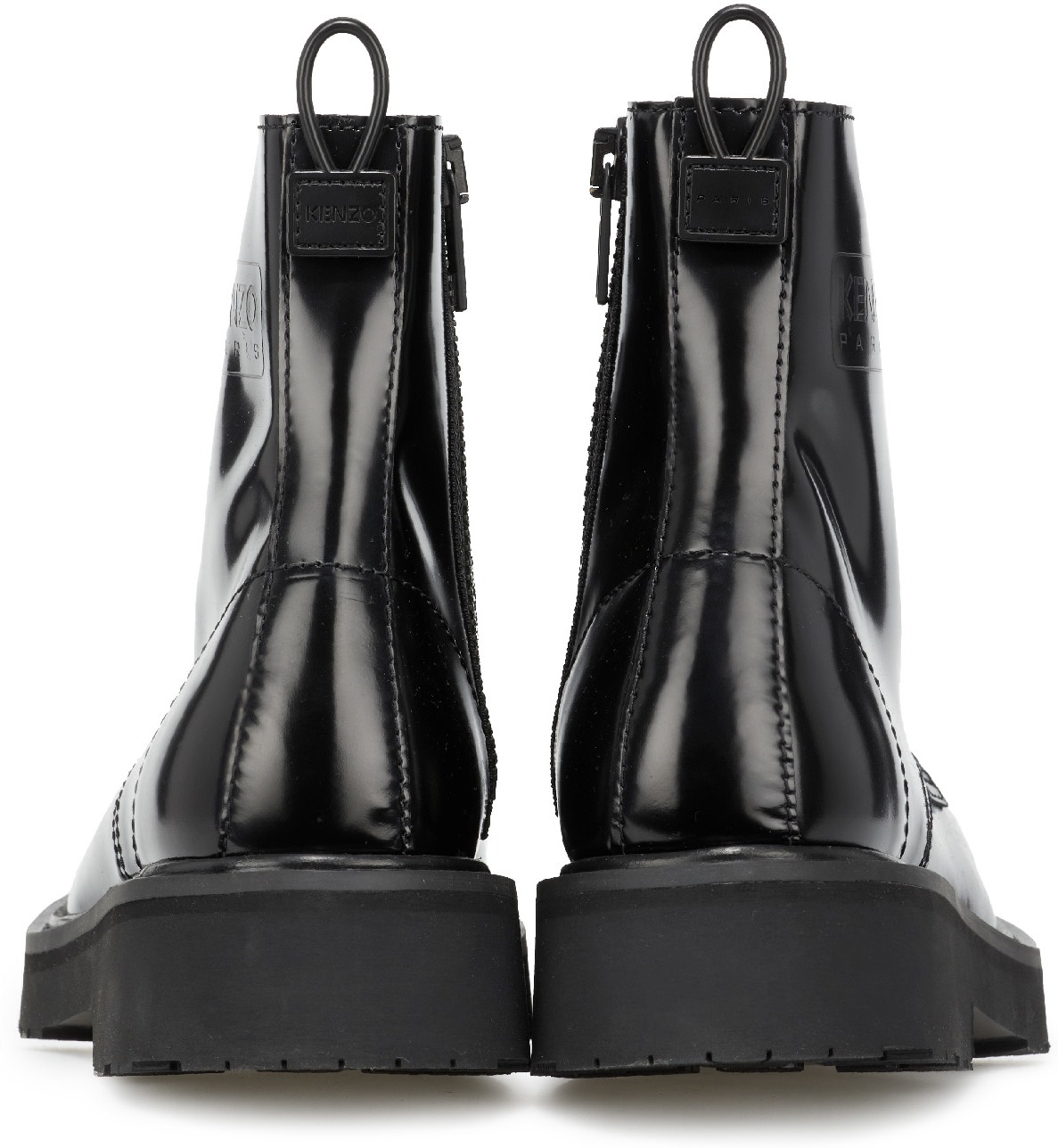 Kenzo: Noir Bottes Kenzosmile Noir - 5