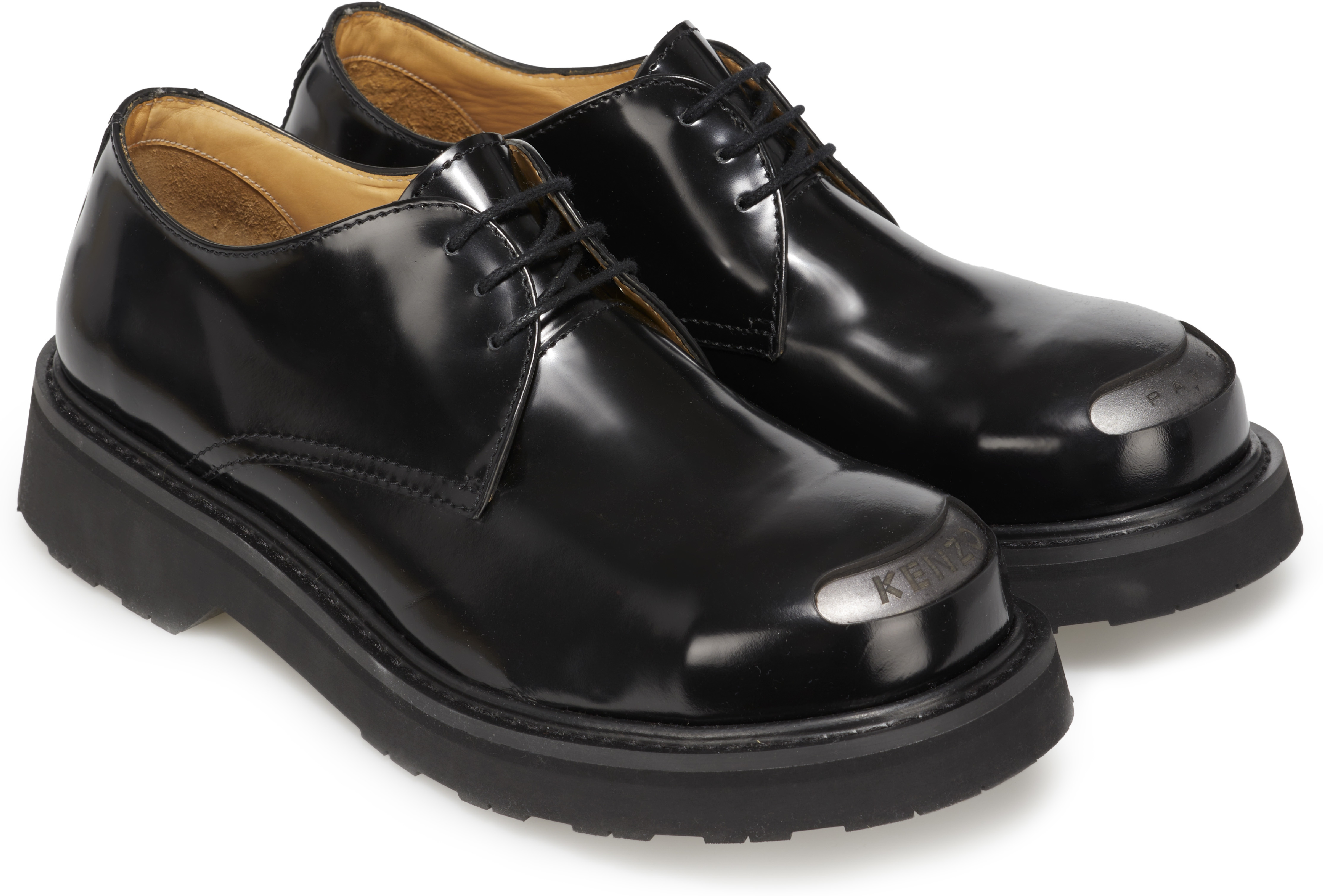 Kenzo: Noir Derbies Kenzosmile Noir - 4