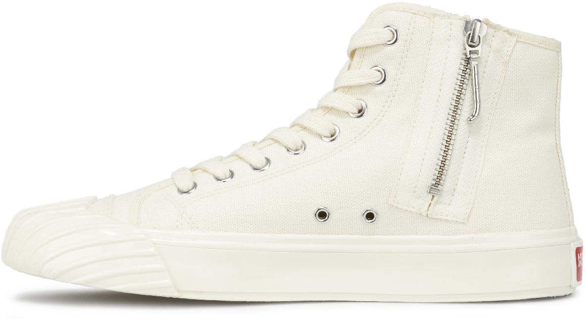 Kenzo: Blanc Baskets Hautes Kenzoschool Blanc - 2