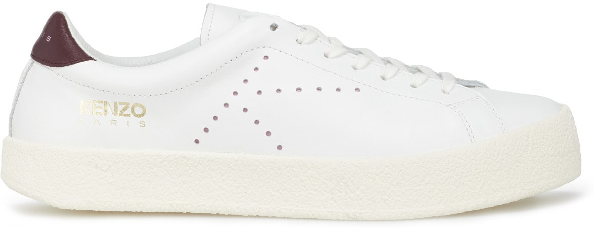 Kenzo: White Kenzoswing Sneaker - 1