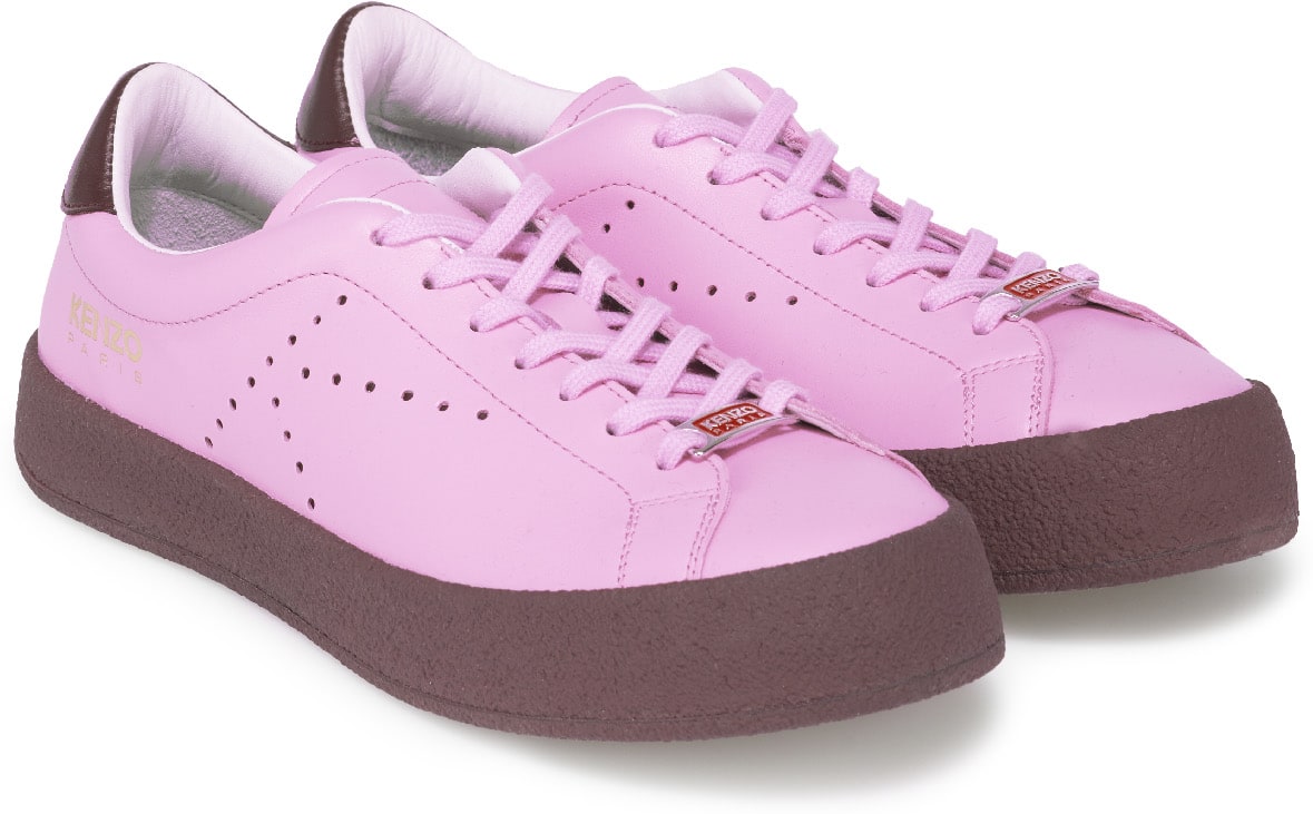 Kenzo: Pink Kenzoswing Sneaker - 4