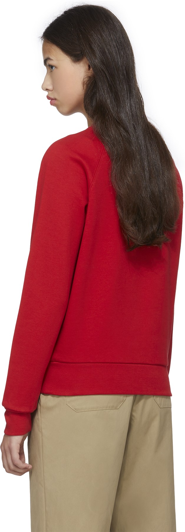 Kenzo: Rouge Pull 'Tiger Tail K' Rouge - 3