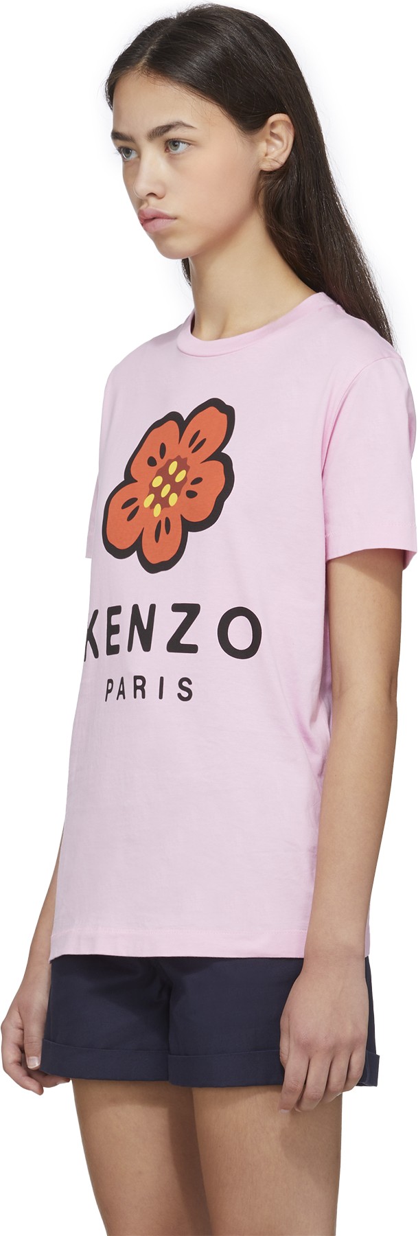 Kenzo: Pink 'Boke Flower' Loose T-Shirt - 2