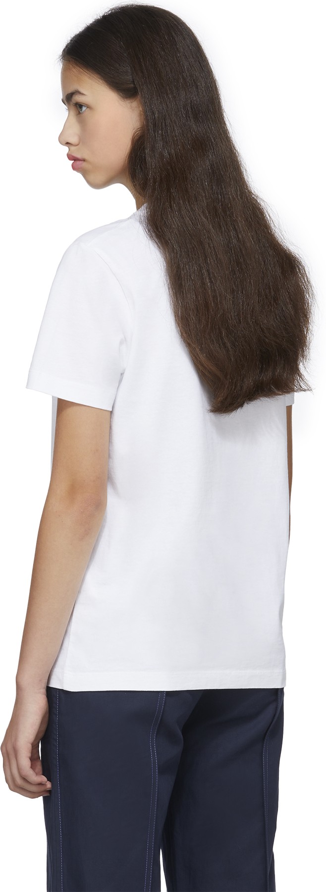 Kenzo: Blanc T-Shirt Loose 'Tiger Tail K' Blanc - 3