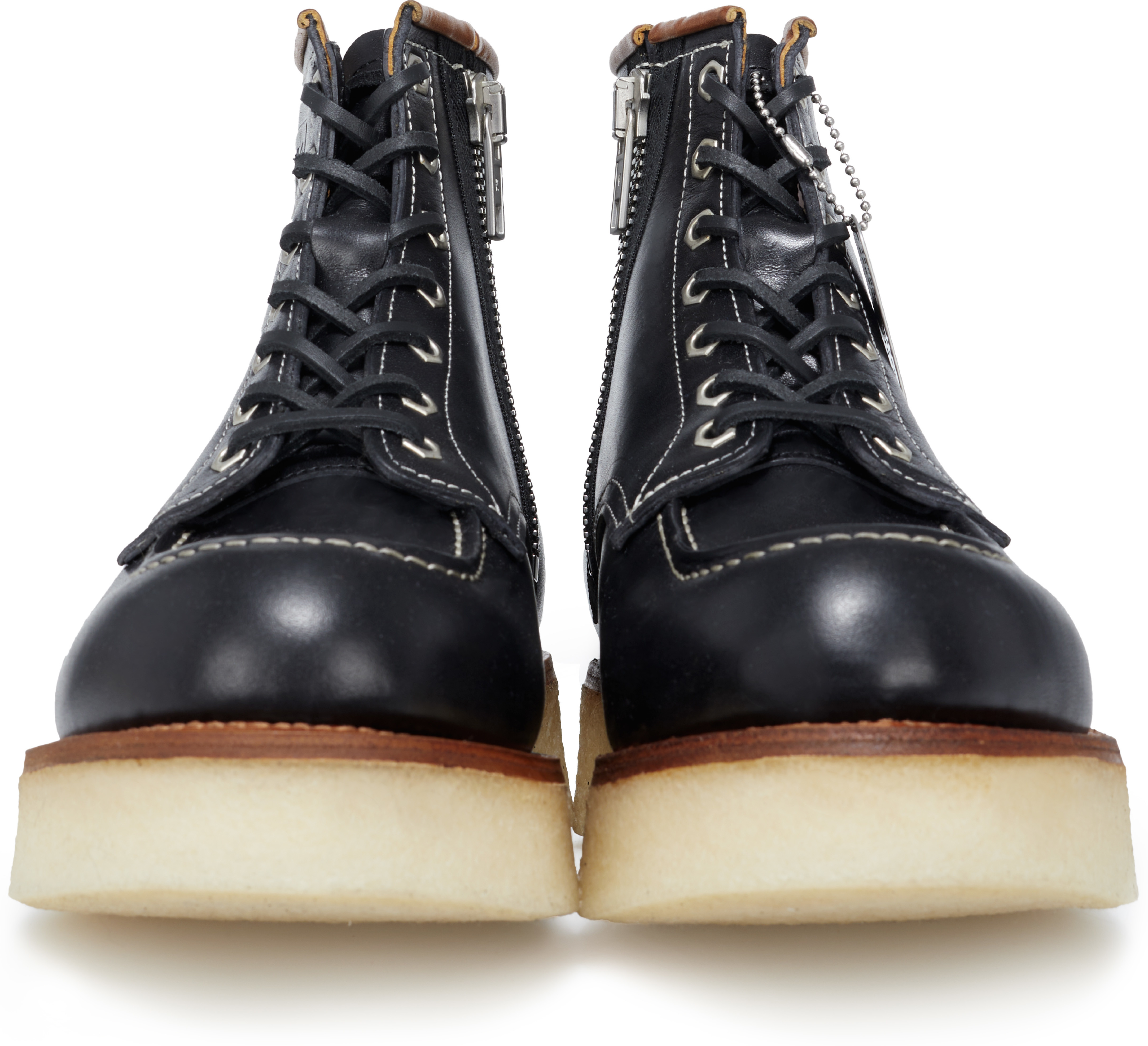 Kenzo: Noir Bottines Kenzoyama Noir - 3