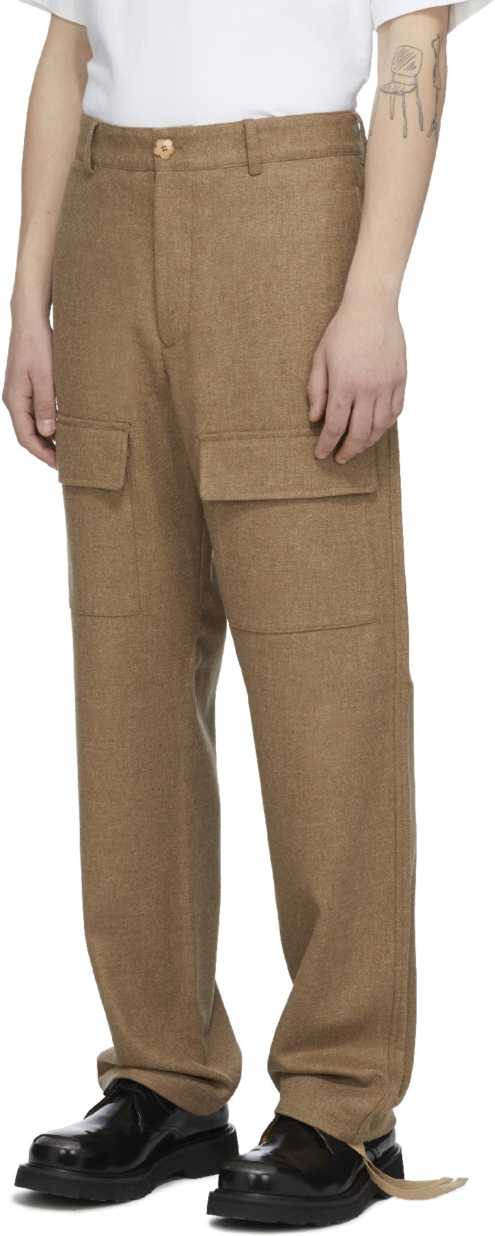 Kenzo: Neutrals Cargo Pant - 2