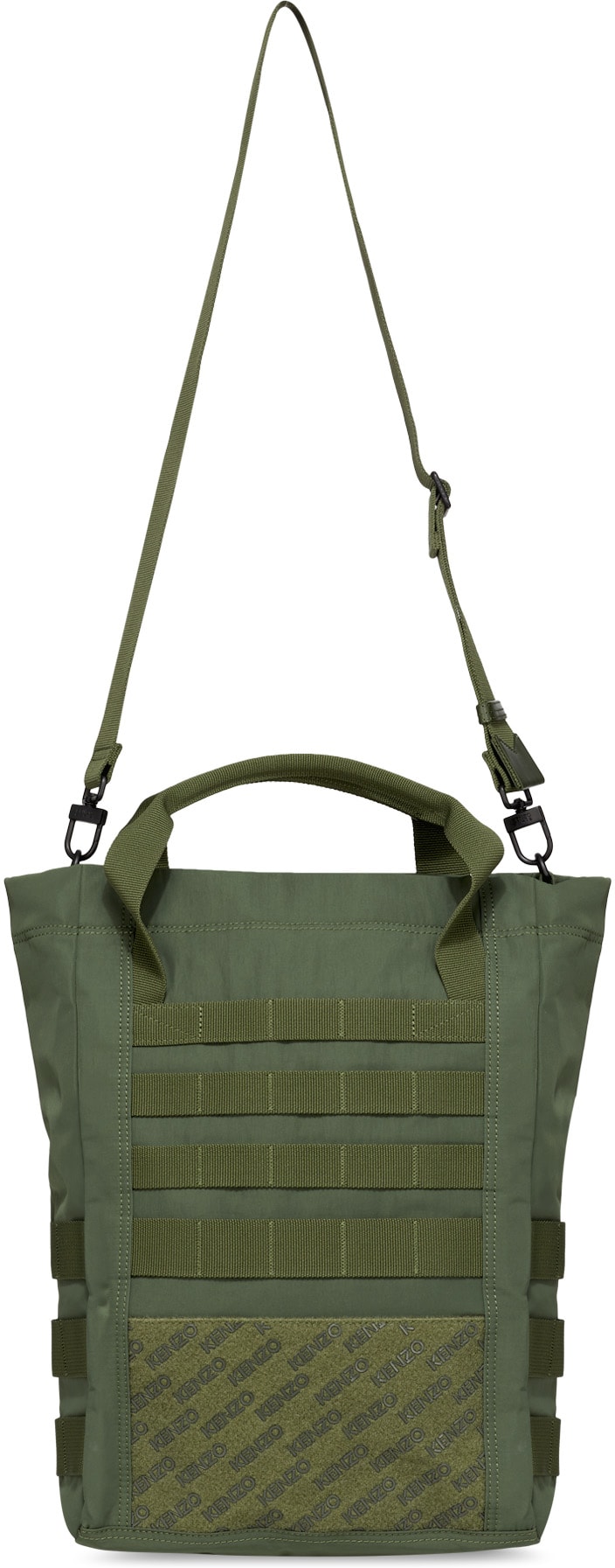 Kenzo: Green Jungle Tote Bag - 2