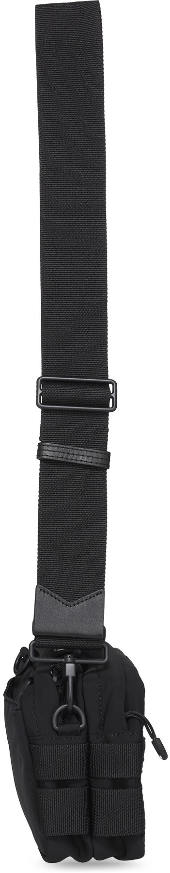 Kenzo: Black Jungle Crossbody Bag - 4