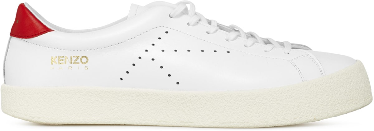 Kenzo: Blanc Baskets Kenzoswing Blanc - 1