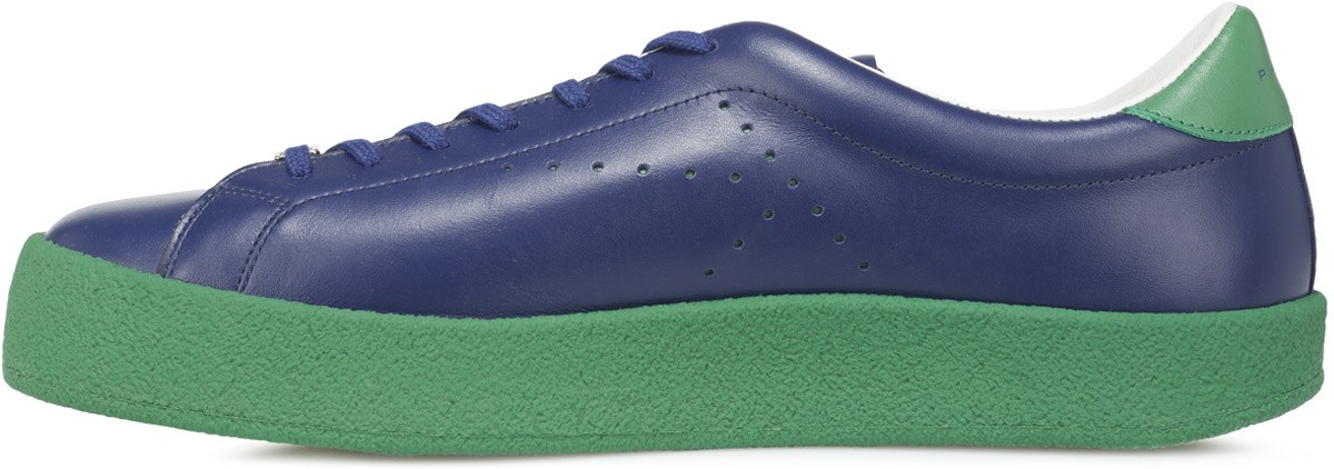 Kenzo: Blue Kenzoswing Sneakers - 2
