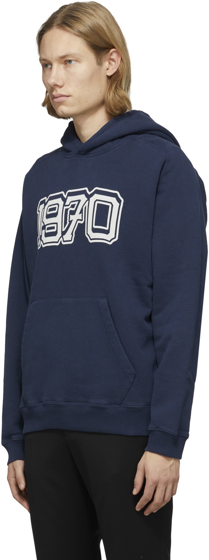 Kenzo: Blue 'Varsity' Hoodie - 2