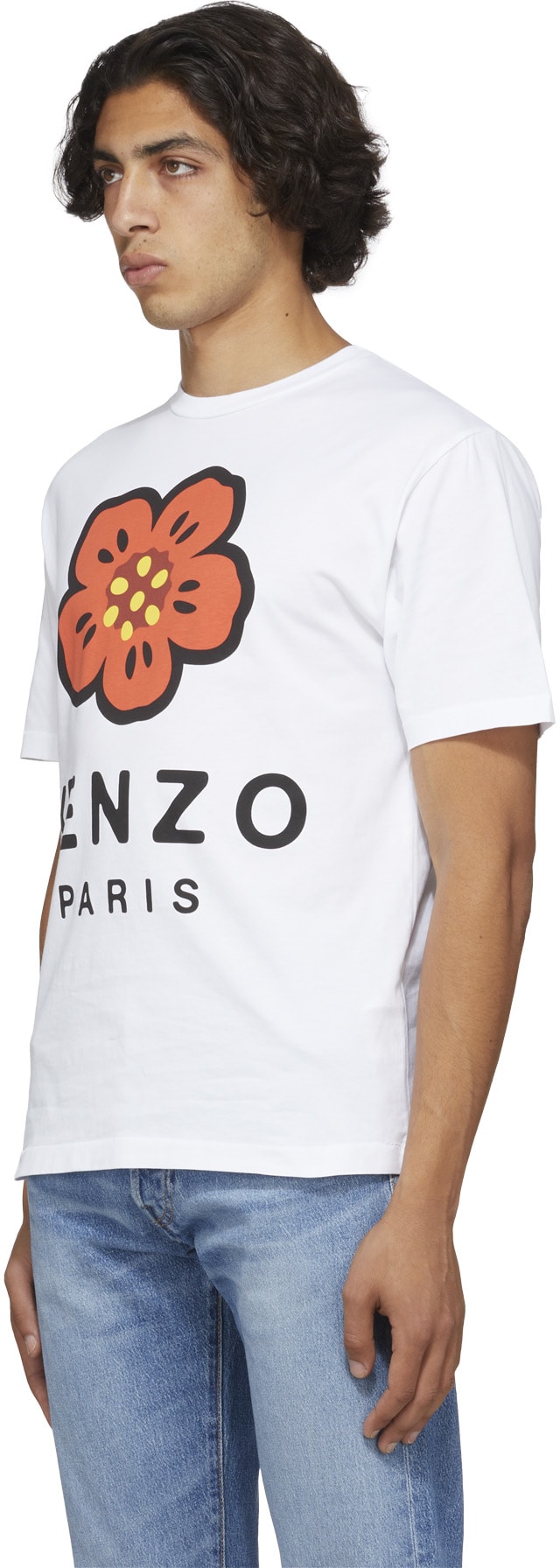 Kenzo: White 'Boke Flower' T-Shirt - 2