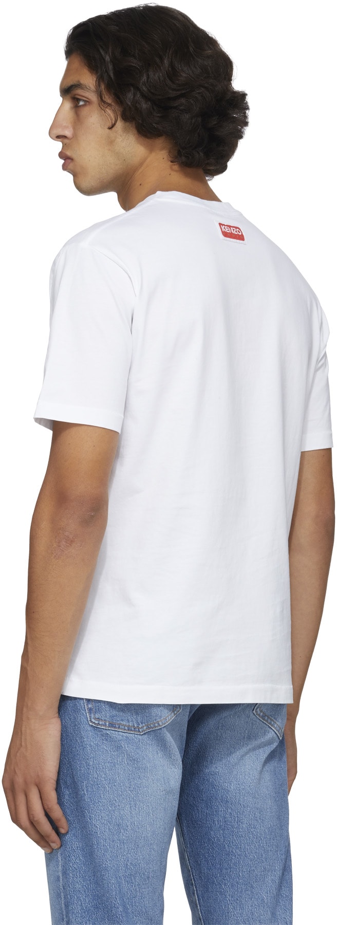 Kenzo: White 'Boke Flower' T-Shirt - 3