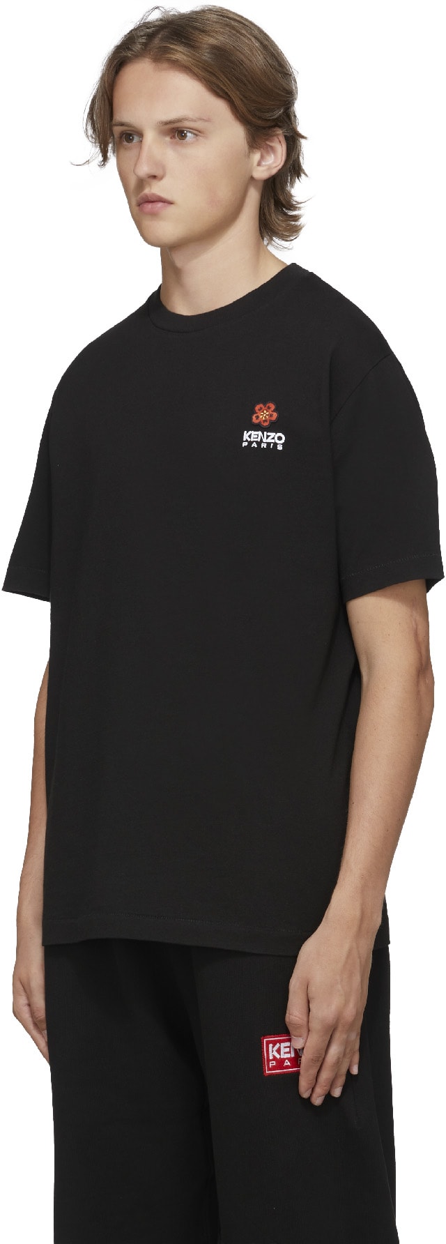 Kenzo: Black 'Boke Flower' Crest T-Shirt - 2