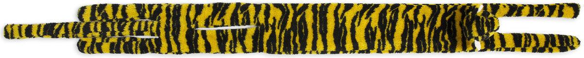 Kenzo: Yellow Printed Scarf - 1