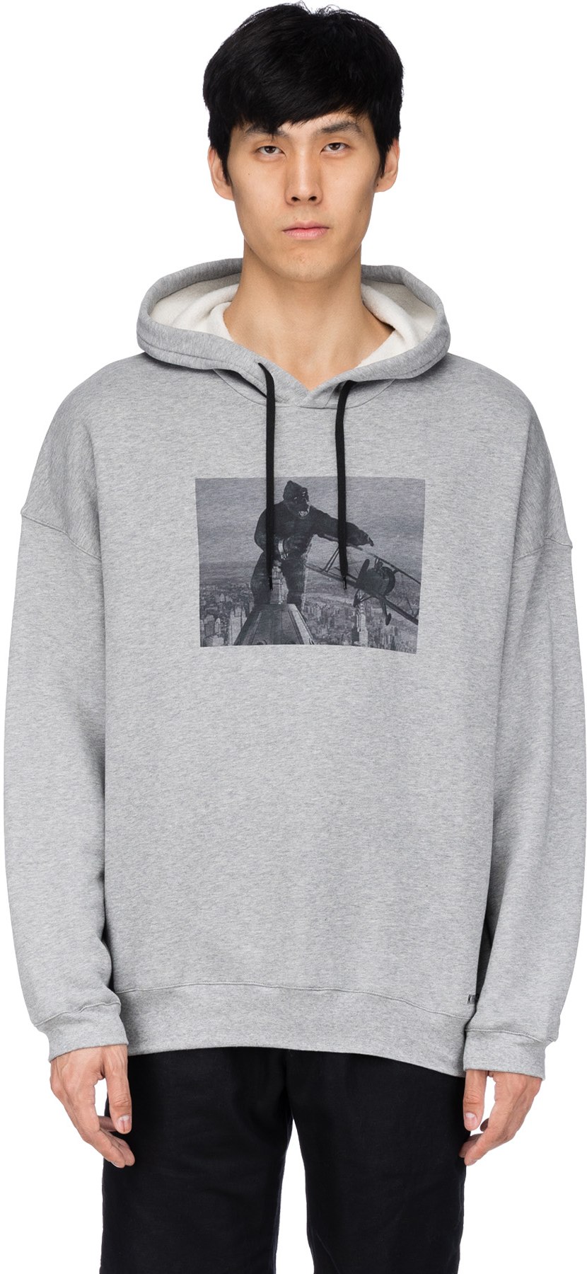 A Bush of Ghosts: Grey King Kong Hoodie - 1