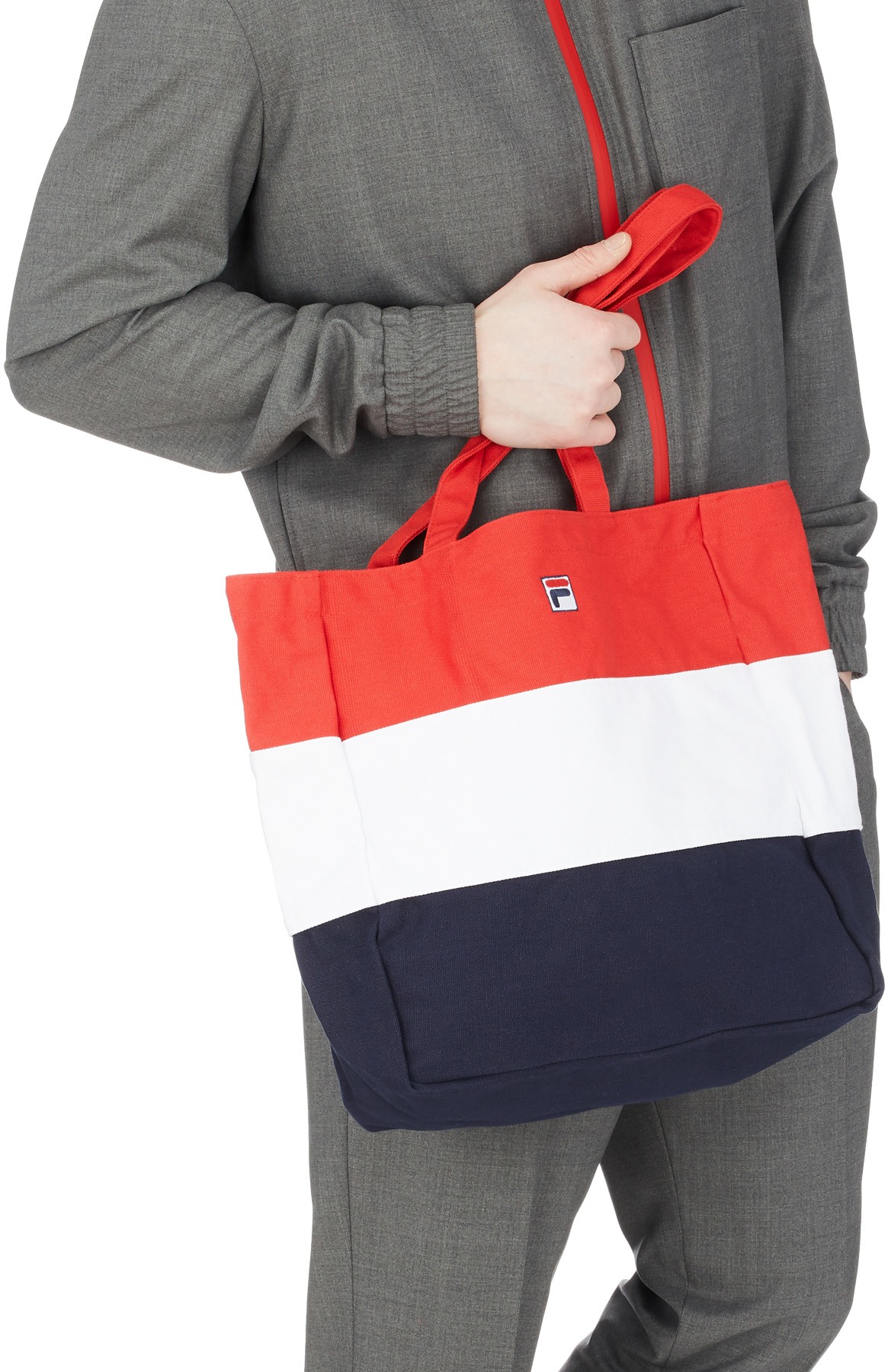 Fila: Blue Heritage Tote Bag - 4