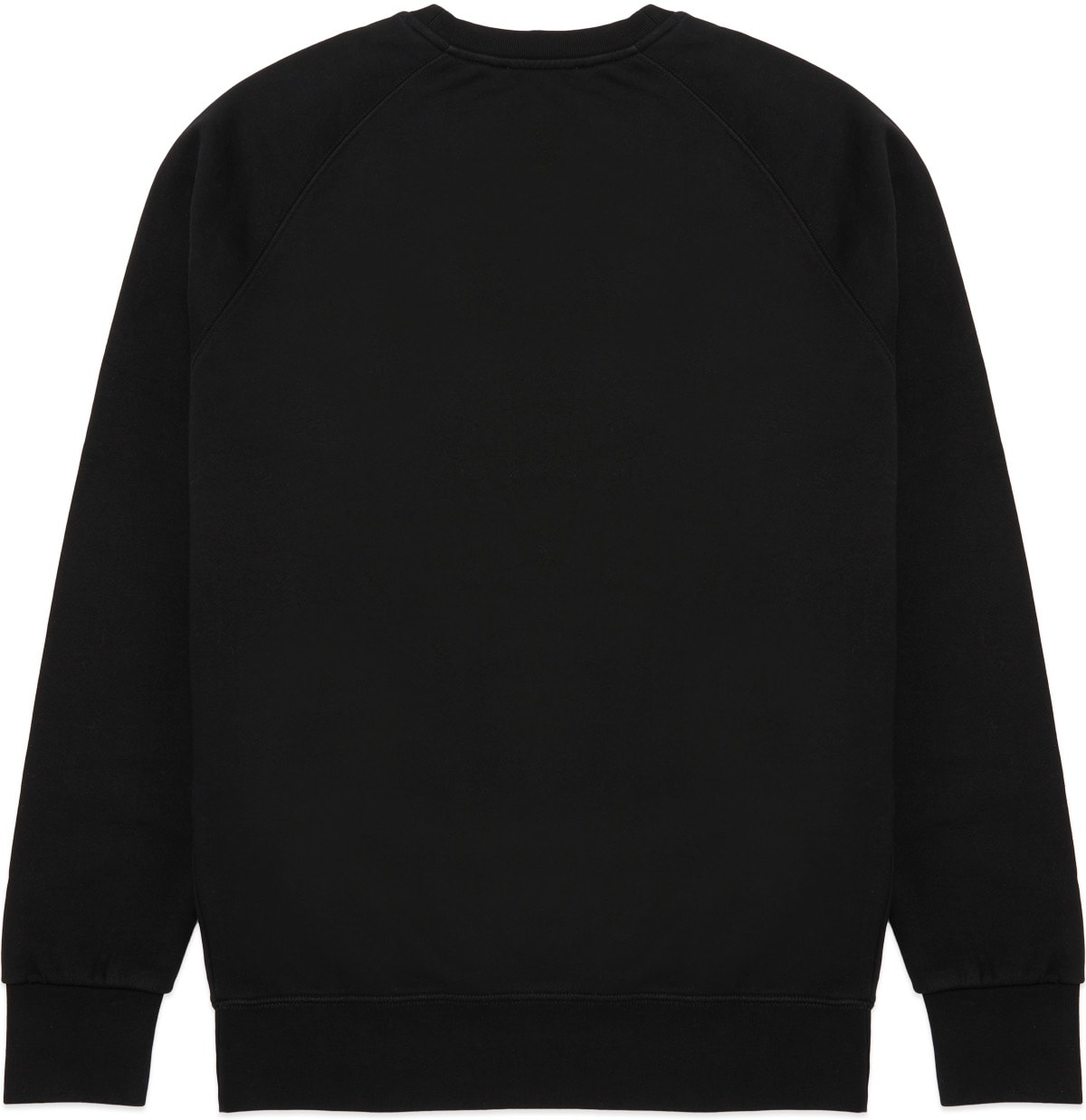 Maison Kitsuné: Black Handwriting Clean Crew Sweater - 2