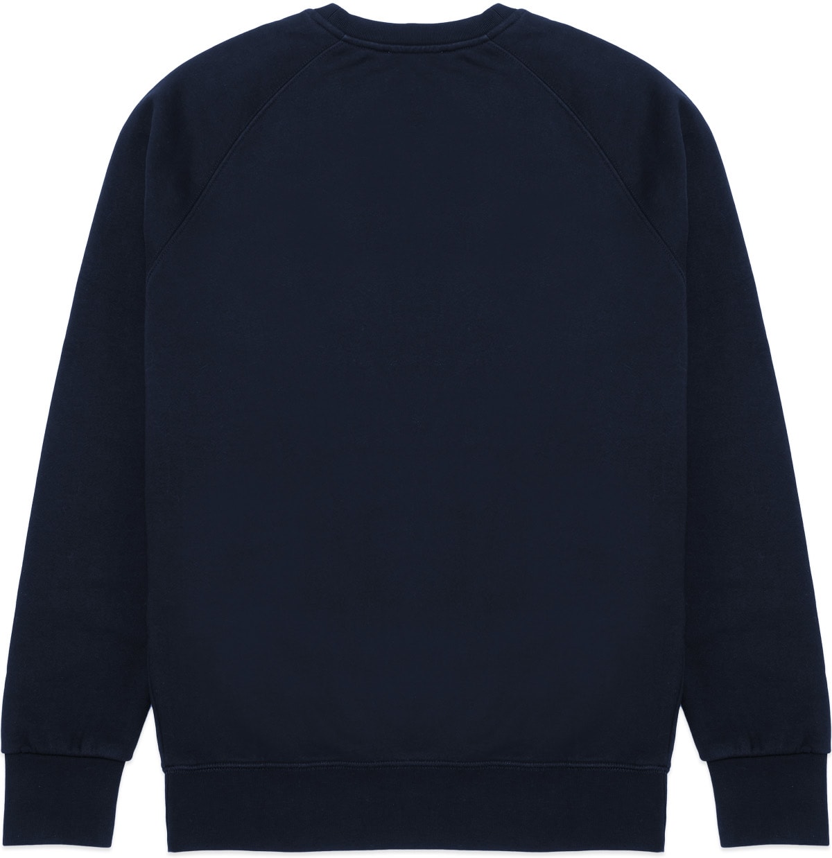 Maison Kitsuné: Blue Handwriting Clean Crew Sweater - 2