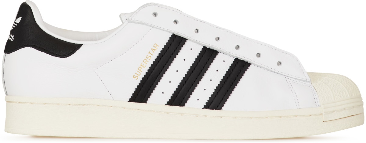 adidas Originals: White Superstar Laceless - 1