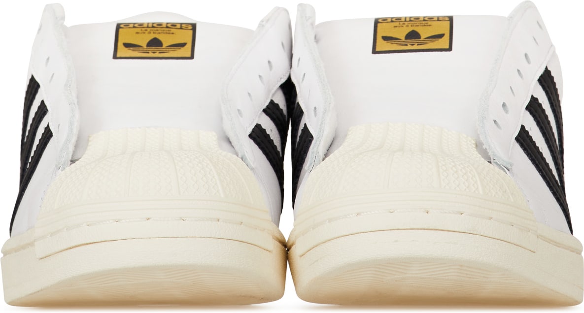 adidas Originals: White Superstar Laceless - 3