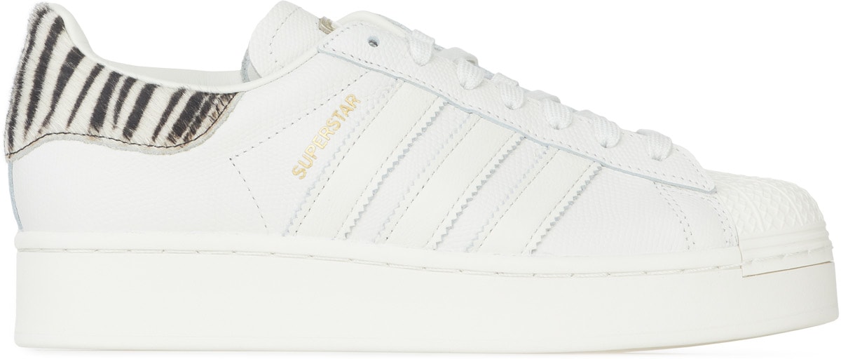 adidas Originals: Blanc Superstar Bold Blanc - 1
