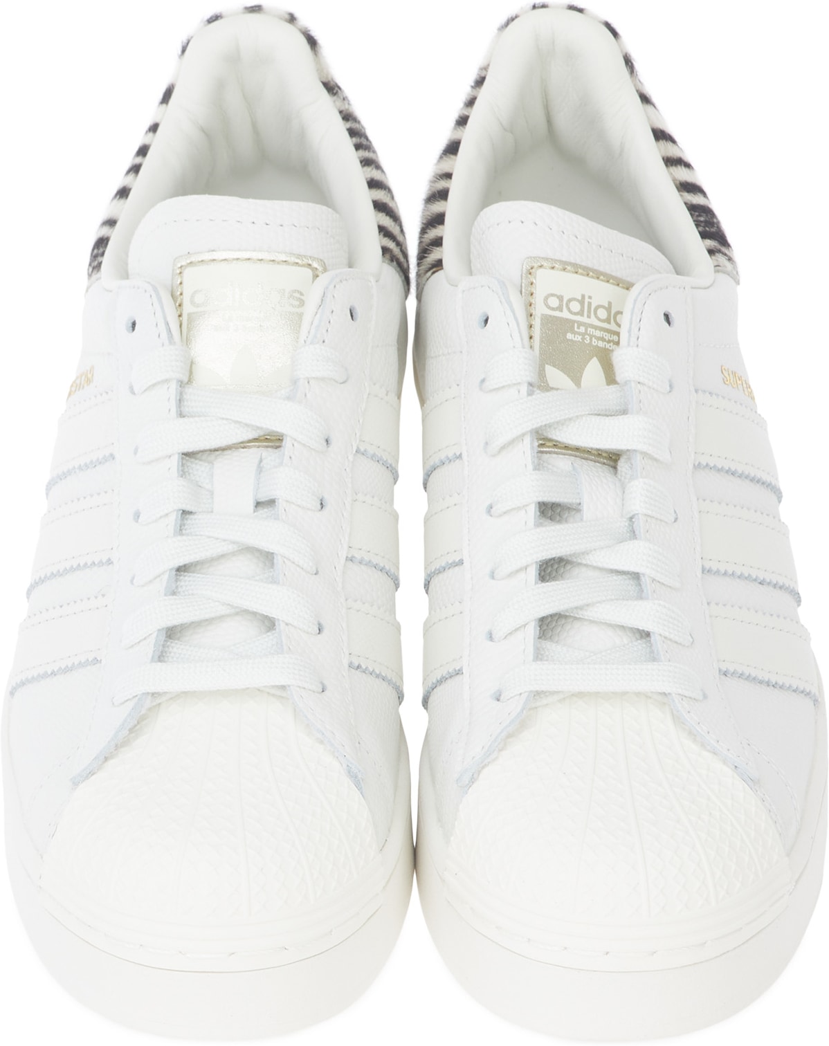 adidas Originals: White Superstar Bold - 4