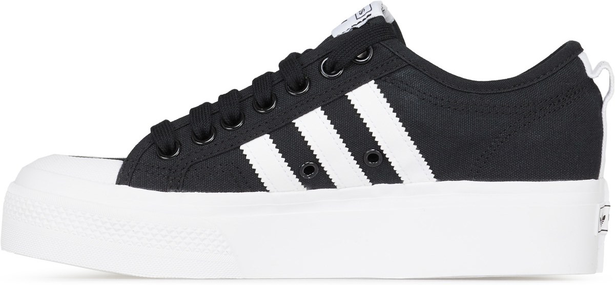 adidas Originals: Black Nizza Platform - 2