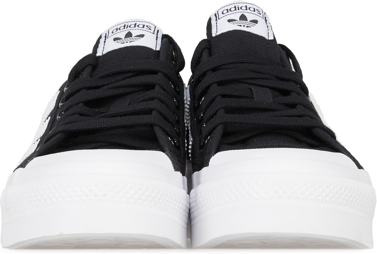 adidas Originals: Black Nizza Platform - 3