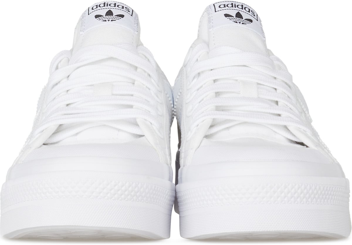 adidas Originals: White Nizza Platform - 3