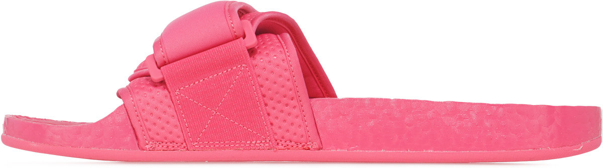 adidas Originals x Pharrell Williams: Pink Pharrell Williams Boost Slides - 2