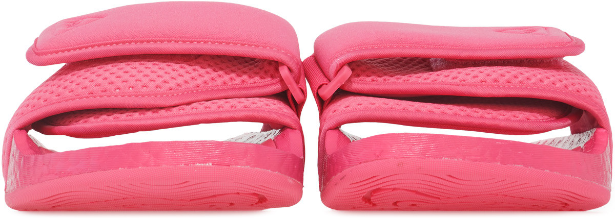 adidas Originals x Pharrell Williams: Pink Pharrell Williams Boost Slides - 3