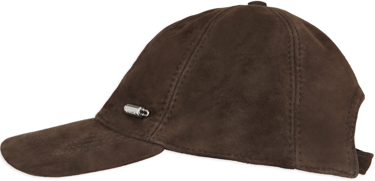 032c: Brun Casquette en Daim Maria Brun - 2