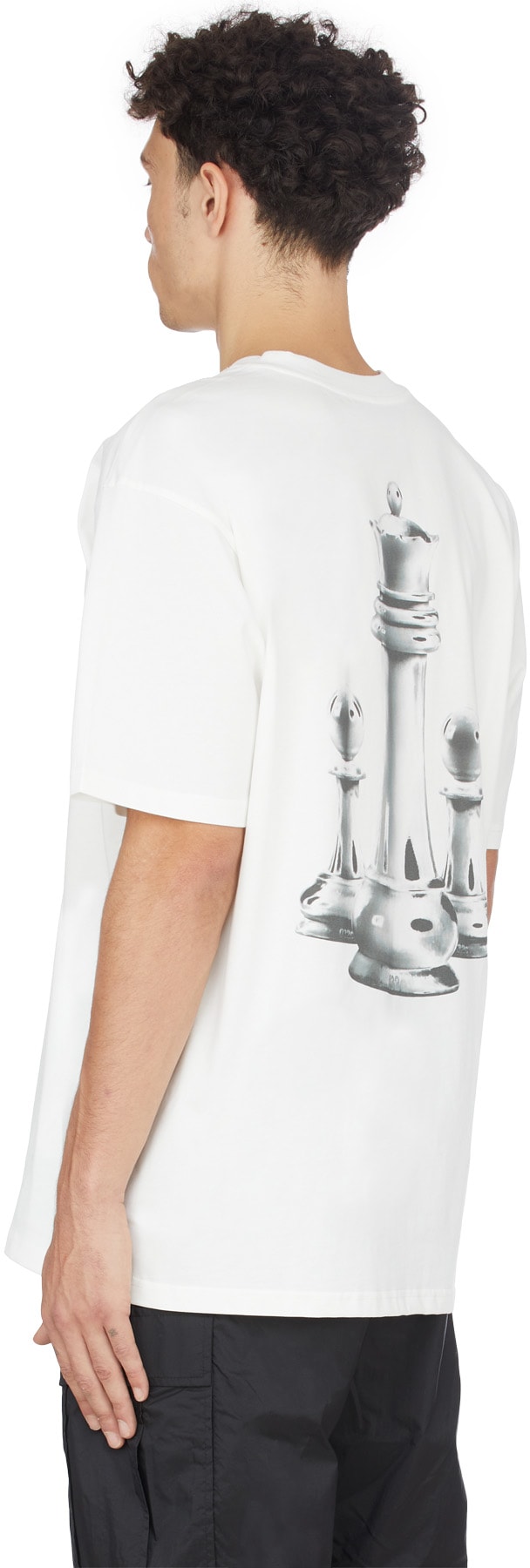 032c: White Maria 'Chess' T-Shirt - 3