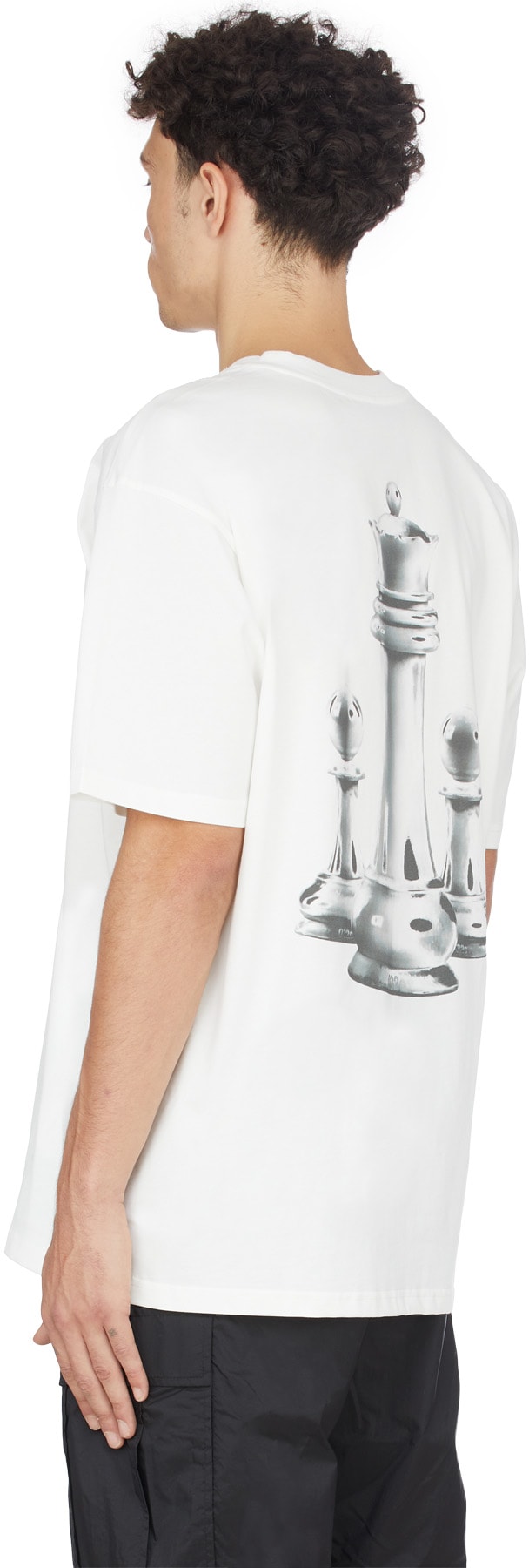 032c: Blanc T-Shirt Maria 'Chess' Blanc - 3