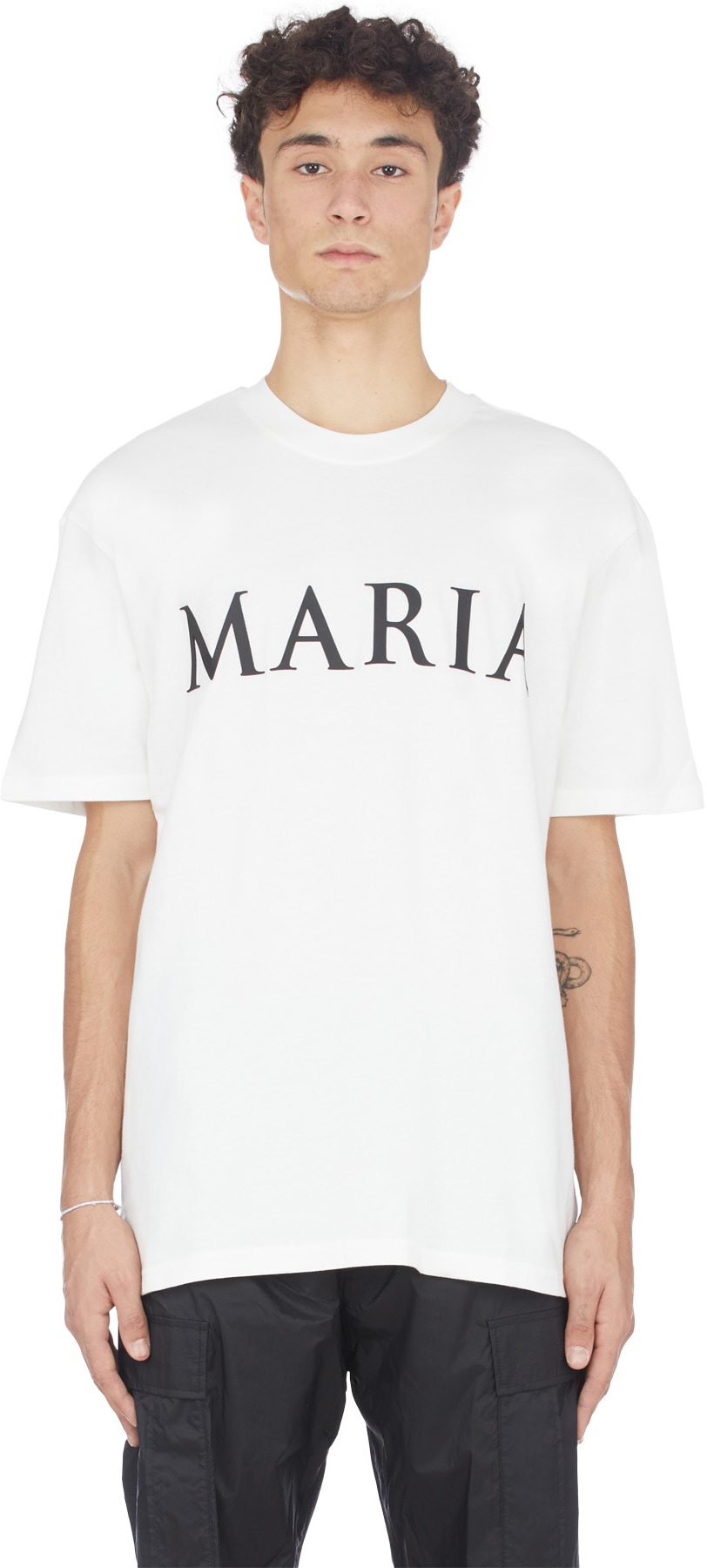 032c: White Maria T-Shirt - 1