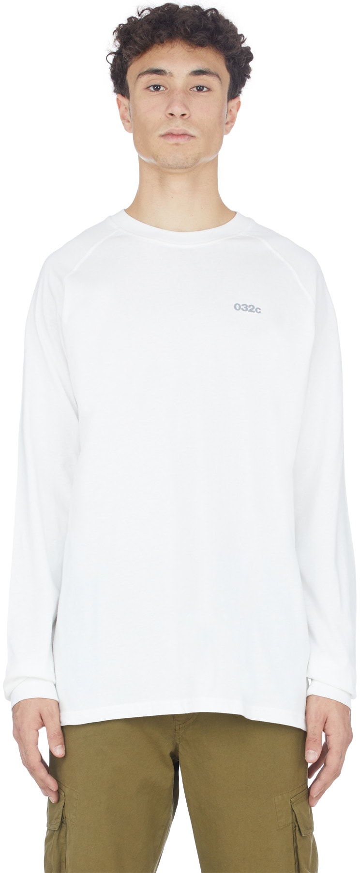 032c: White Maria 'Backstage' Long Sleeve T-Shirt - 1
