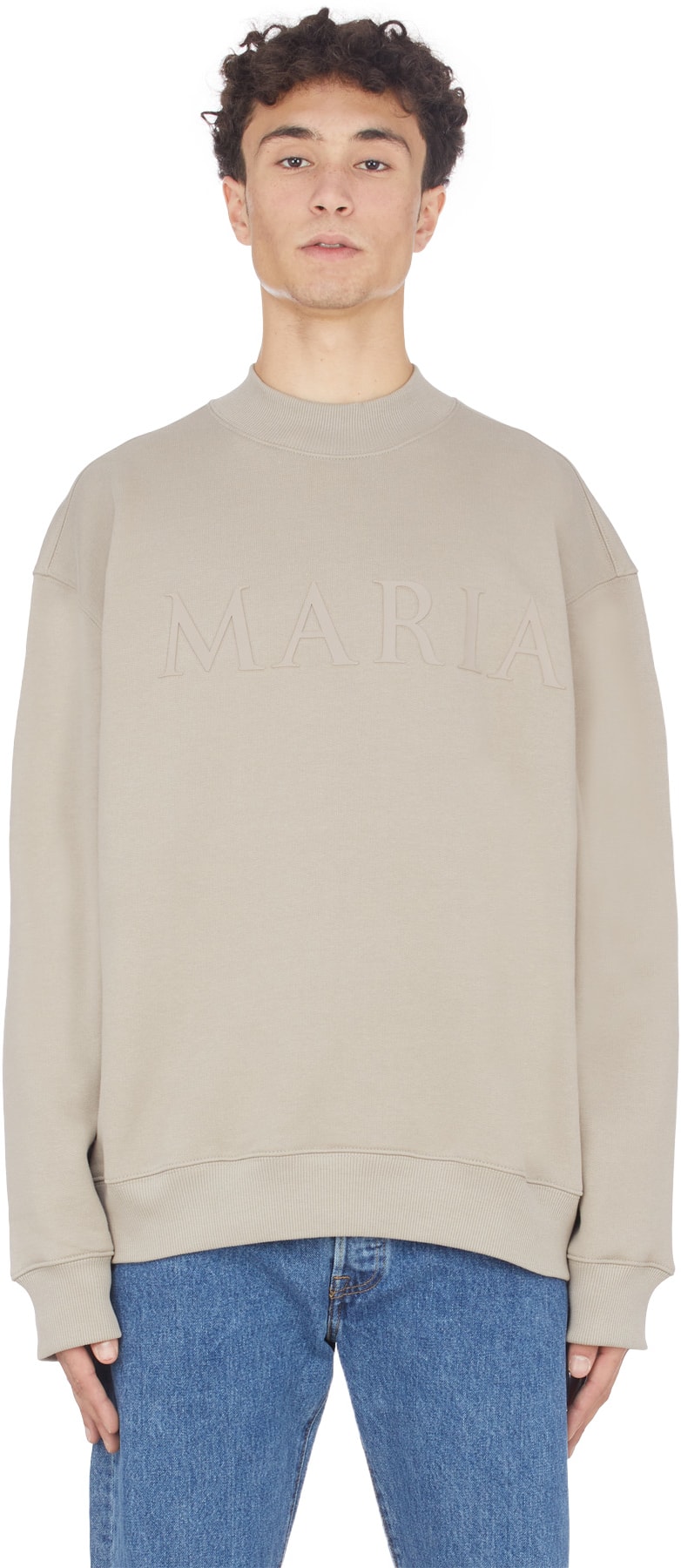 032c: Grey Maria Crew Sweater - 1