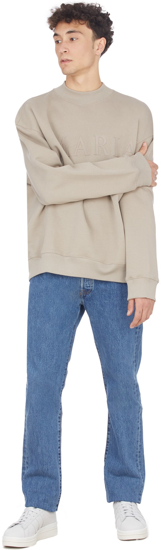 032c: Grey Maria Crew Sweater - 4