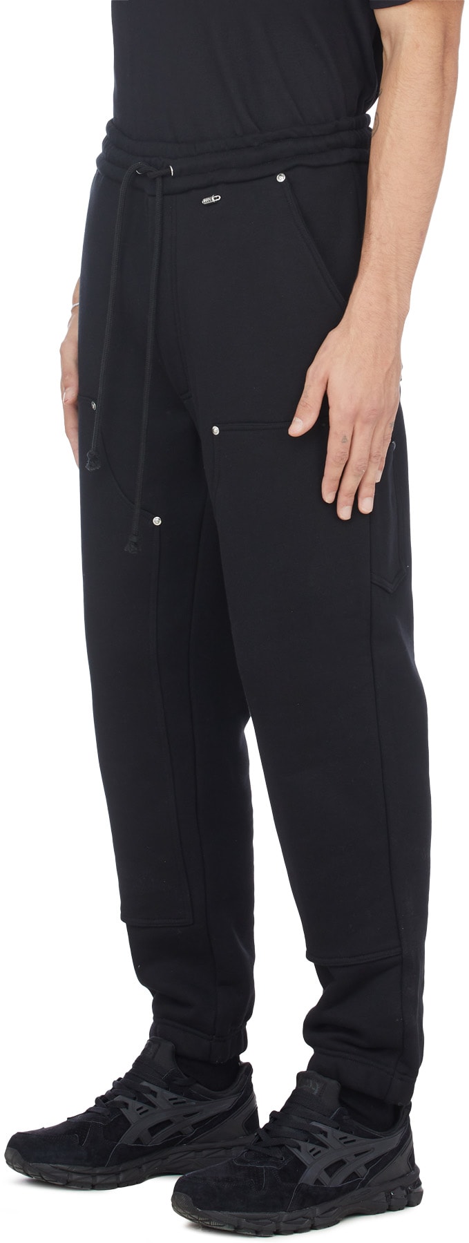 032c: Noir Pantalon de Survêtement Maria Noir - 2