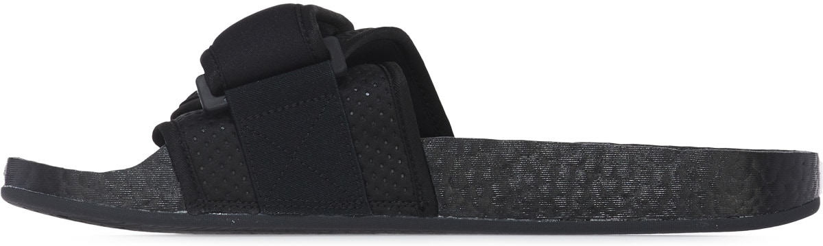 adidas Originals x Pharrell Williams: Black Pharrell Williams Boost Slides - 2