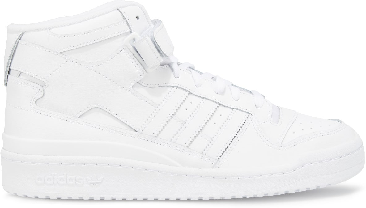 adidas Originals: Blanc Forum Mid Blanc - 1